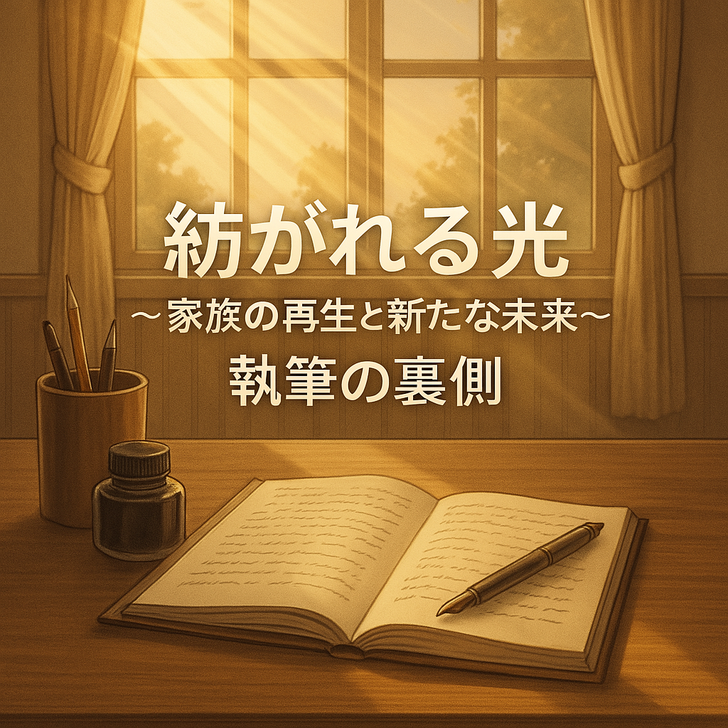 紡がれる光執筆の裏側