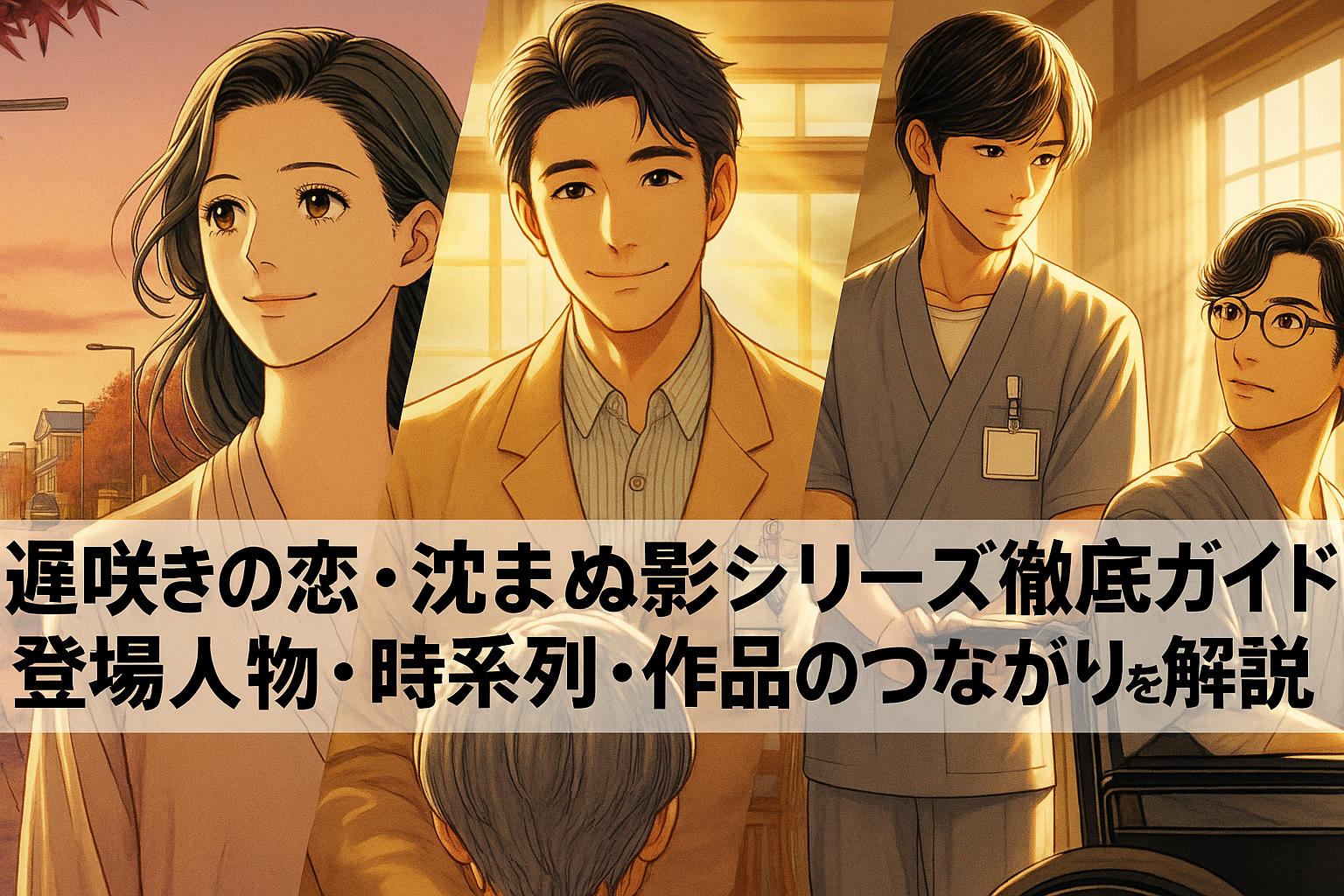 遅咲きの恋シリーズ