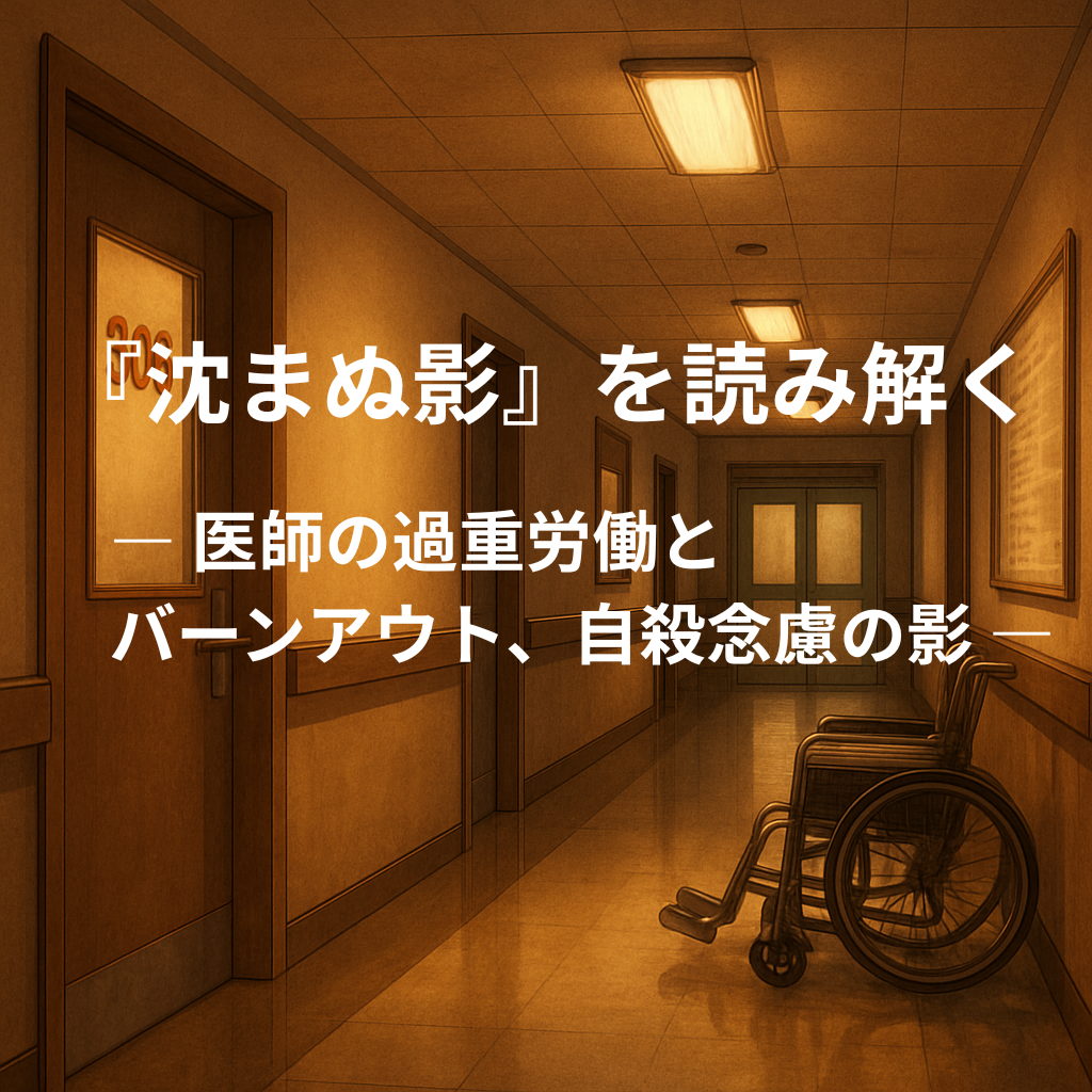 沈まぬ影の論文考察