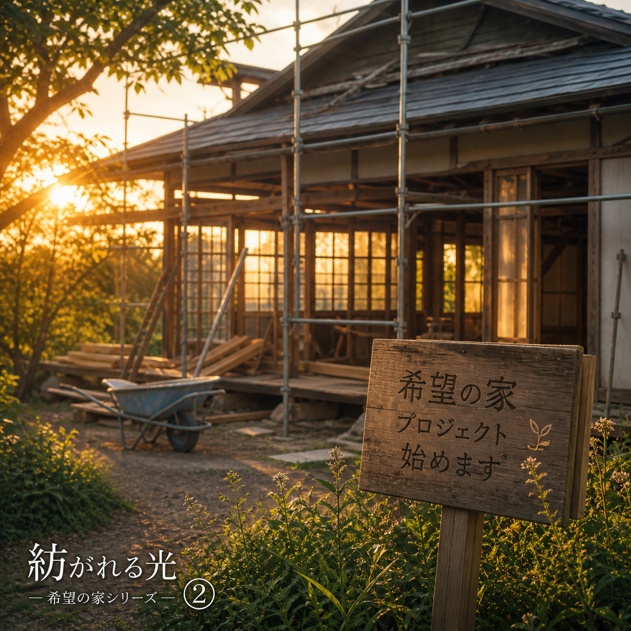 希望の家ができるまで②